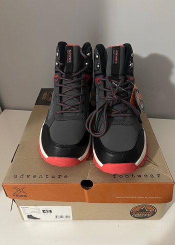 Kinetix Outdoor Gri Turuncu Erkek Ayakkabı 42 - Görsel 2