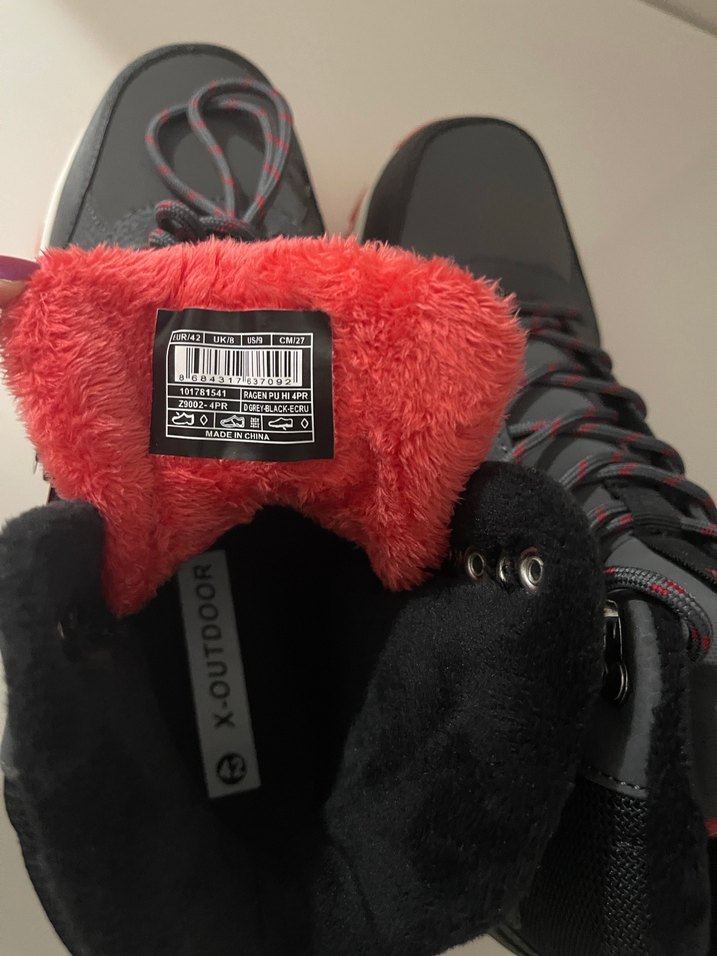 Kinetix Outdoor Gri Turuncu Erkek Ayakkabı 42 - Görsel 5