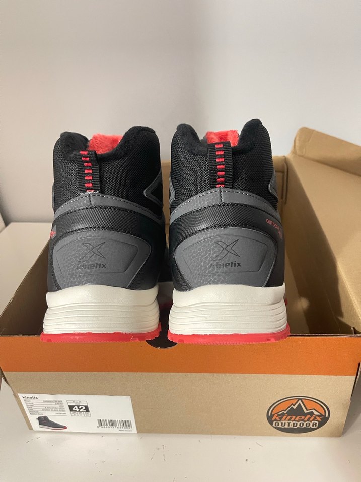 Kinetix Outdoor Gri Turuncu Erkek Ayakkabı 42 - Görsel 4