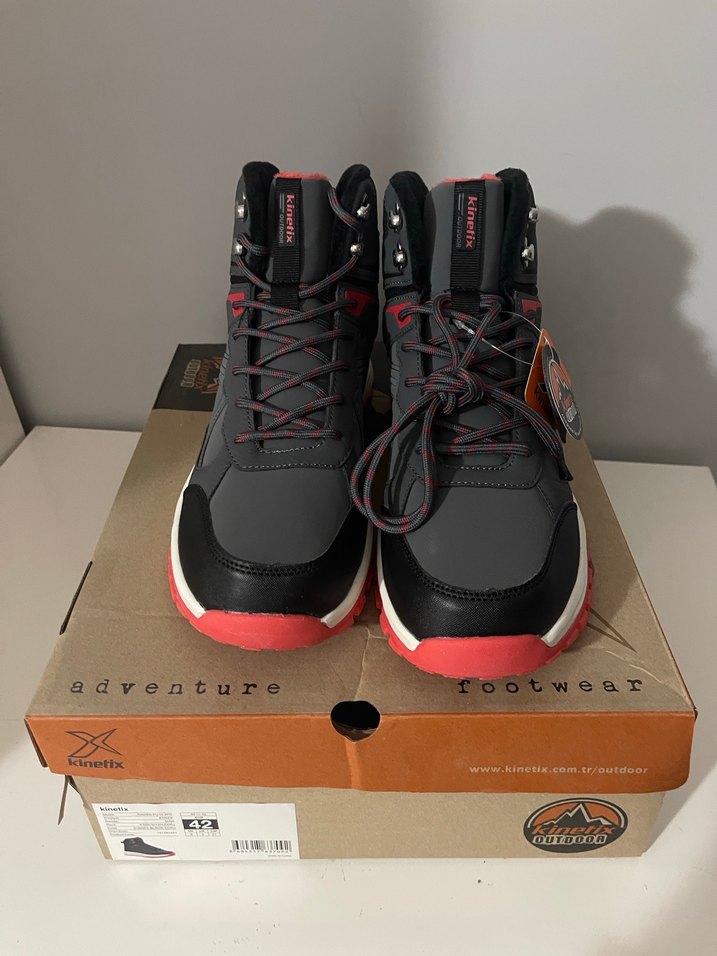Kinetix Outdoor Gri Turuncu Erkek Ayakkabı 42 - Görsel 2