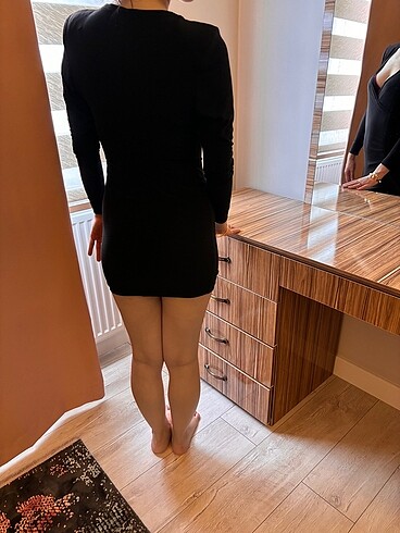 xs Beden siyah Renk Mini elbise