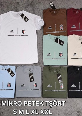 Diğer Unisex Beşiktaş Siyah Kısa Kollu Spor Tişört