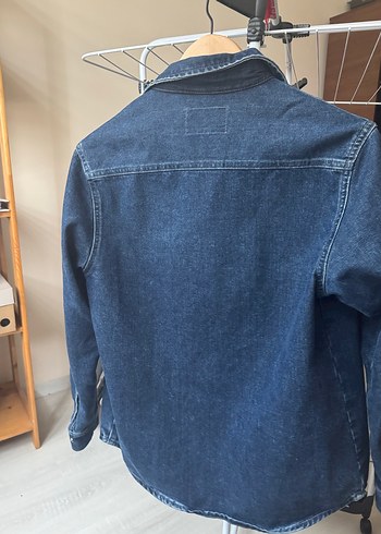 Carhartt Erkek Mavi Denim Ceket - Görsel 3