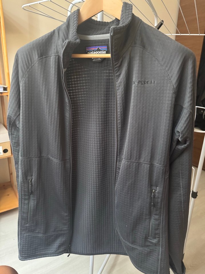 Patagonia Gri Fermuarlı Erkek Polar Sweatshirt - Görsel 3