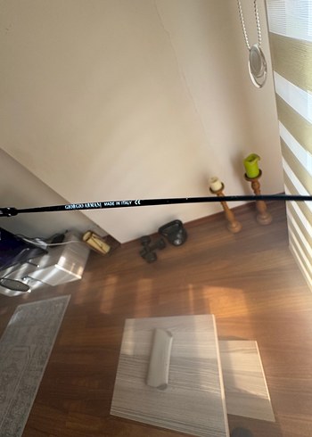 Giorgio Armani siyah güneş gözlüğü - Görsel 5