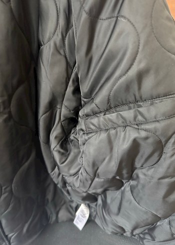 Alpha Industries Siyah Fermuarlı Erkek Mont - Görsel 5