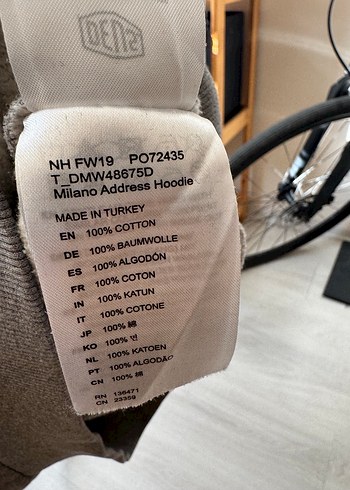 Gri Sweatshirt DEUS Ex Machina - Görsel 4