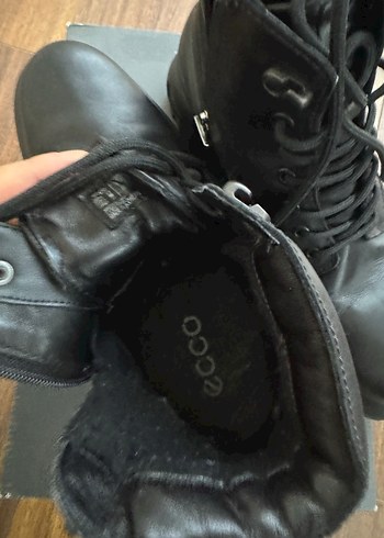 Ecco siyah deri bot - Görsel 4