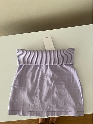 Mango Beli Katlamalı Mini Etek