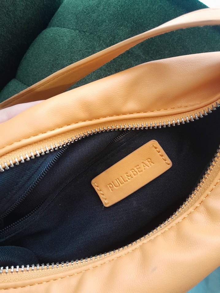 Pull&Bear Turuncu Minimalist Deri Kadın Çanta - Görsel 2