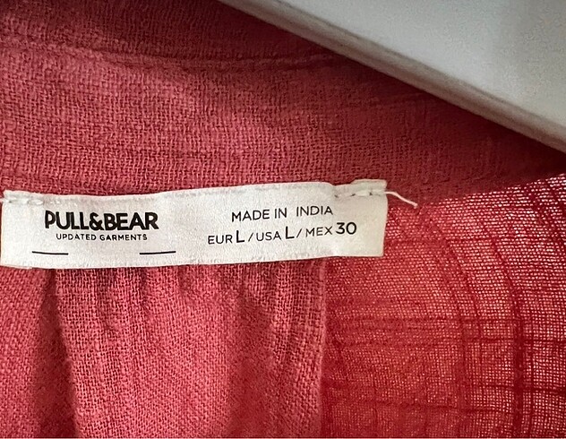 l Beden PULL&BEAR gömlek