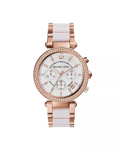 Michael Kors Michael kora rose gold/beyaz harika saat.