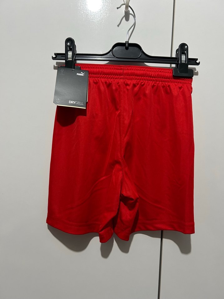 Puma Erkek Çocuk Kırmızı Şort - Görsel 3