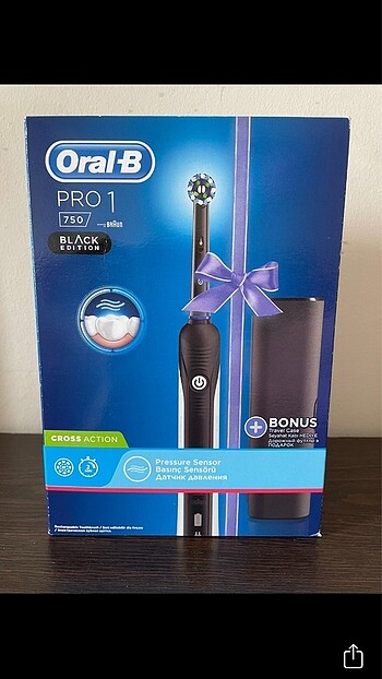 Braun Oral B Pro 750 özel seri şarjlı diş fırçası