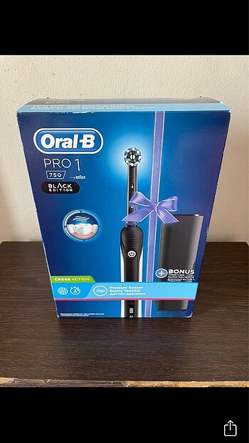 universal Beden Braun Oral B Pro 750 özel seri şarjlı diş fırçası