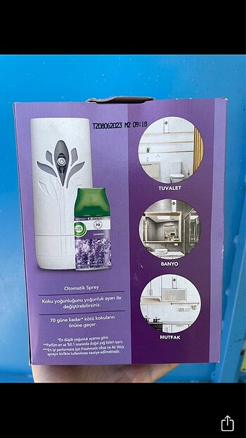 universal Beden çeşitli Renk Airwick Freshmatic Sprey Set
