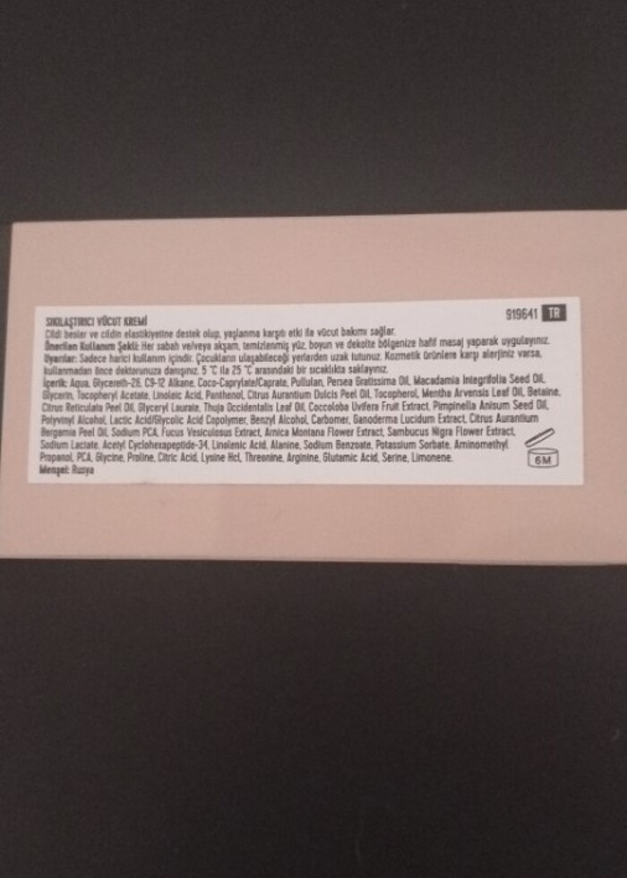 Sıkılaştırıcı vücut kremi  - Görsel 3