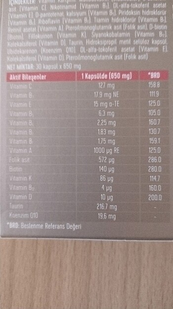 Beauty vitals Kadınlara özel vitamin takviyesi  - Görsel 2