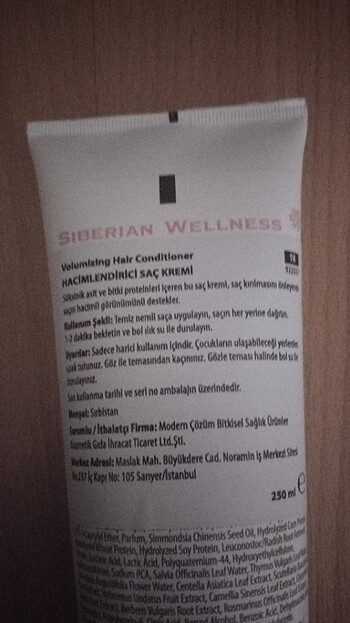 Hacim veren saç kremi  - Görsel 2