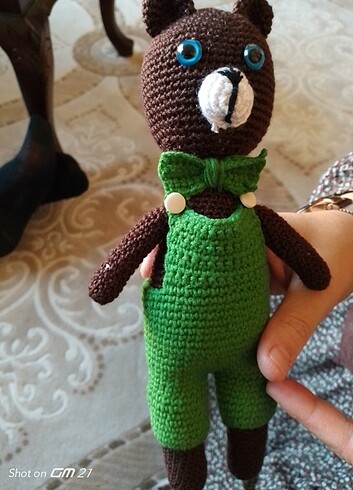  Beden Renk Amigurmi ayıcık 