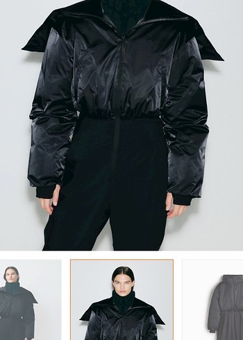 H&M Siyah Termal Kayak Tulumu - Görsel 3