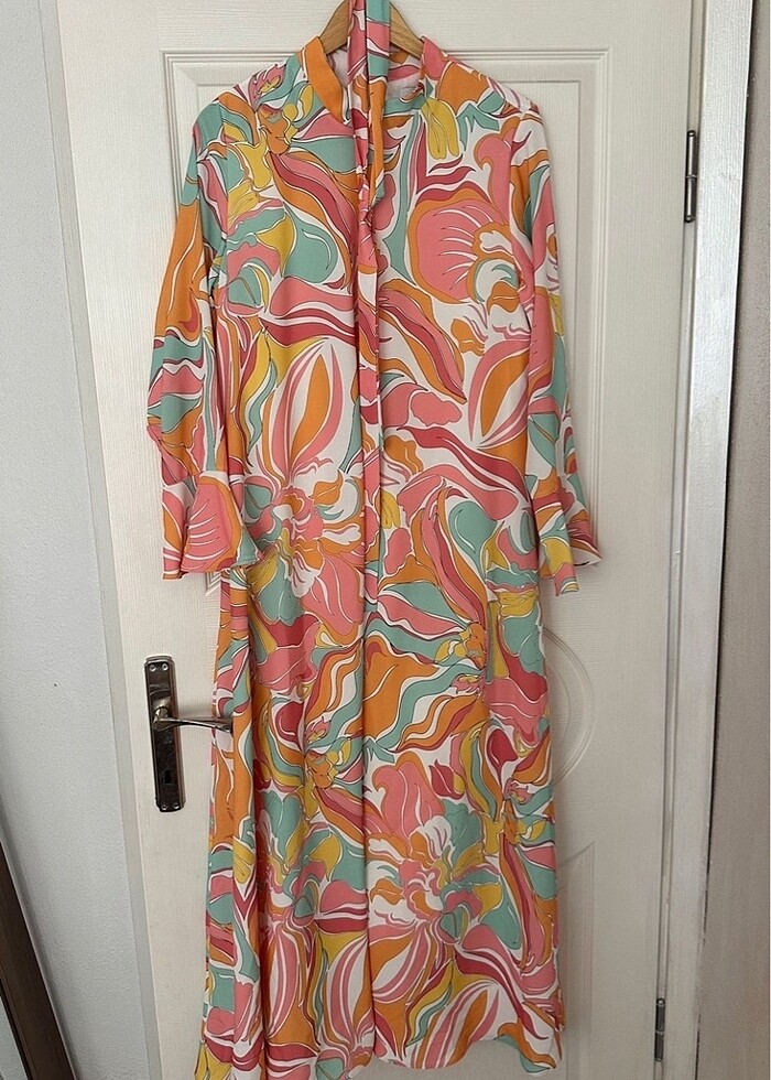 Günlük uzun elbise - Görsel 2