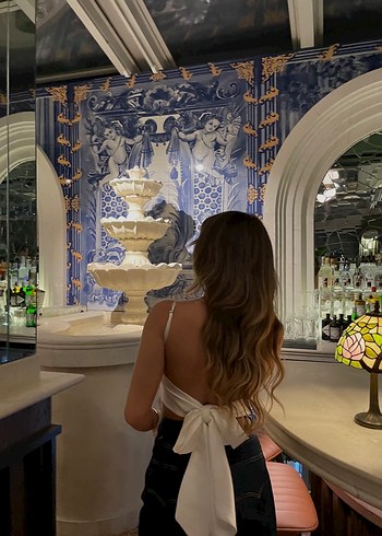 Parlak Beyaz bluz - Görsel 3