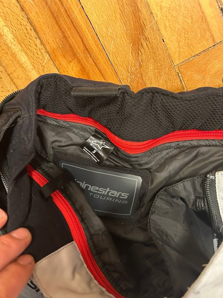 Erkek Siyah Biker Pantolon, Gevşek Kesim, - Görsel 4