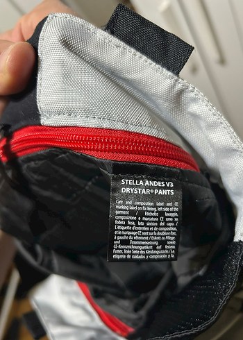 Gri Biker Tarzı bayan pantolon - Görsel 3