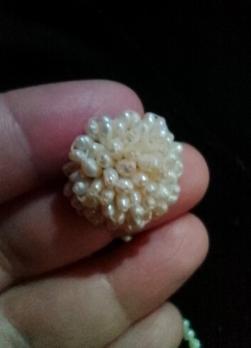 Beden Gerçek kum incisi 14 dizi ve küpe