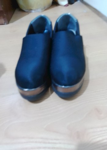 platform dolgu topuk günlük ayakkabı - Görsel 6