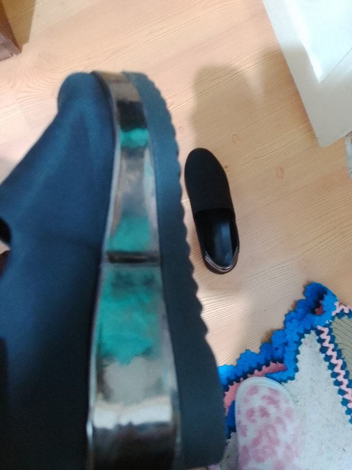 platform dolgu topuk günlük ayakkabı - Görsel 4