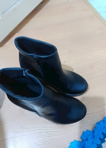 40 numara dolgu topuk platform bot - Görsel 4