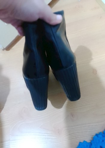 40 numara dolgu topuk platform bot - Görsel 5