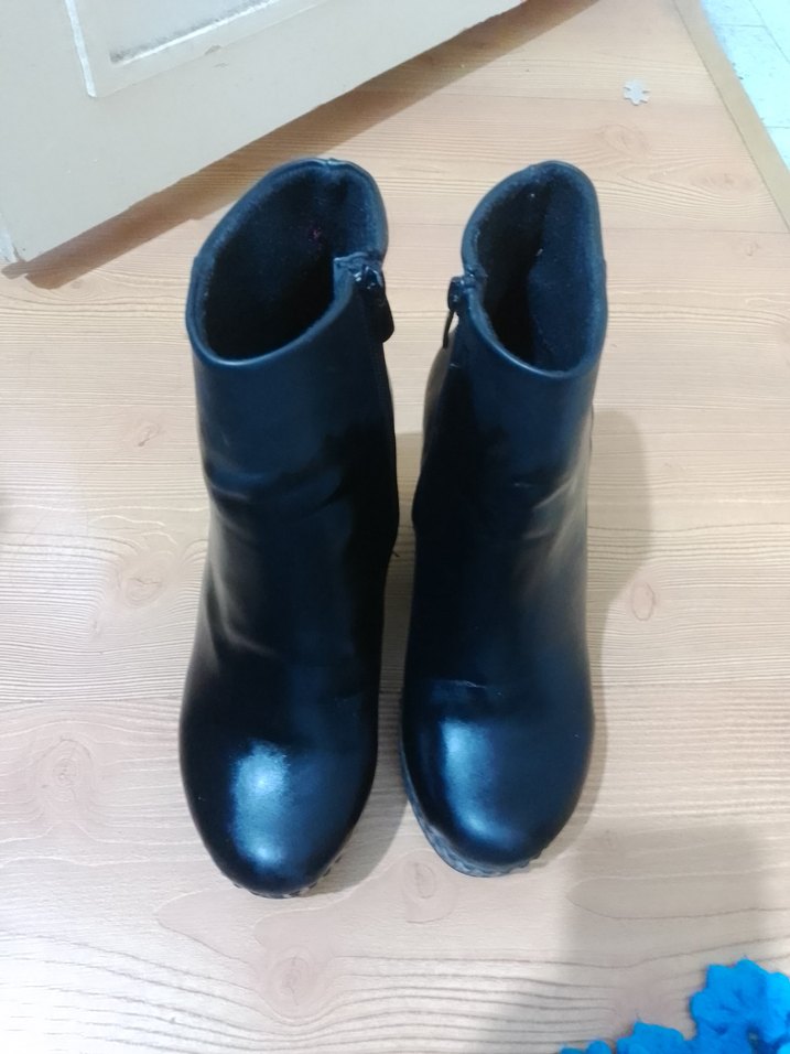 40 numara dolgu topuk platform bot - Görsel 2