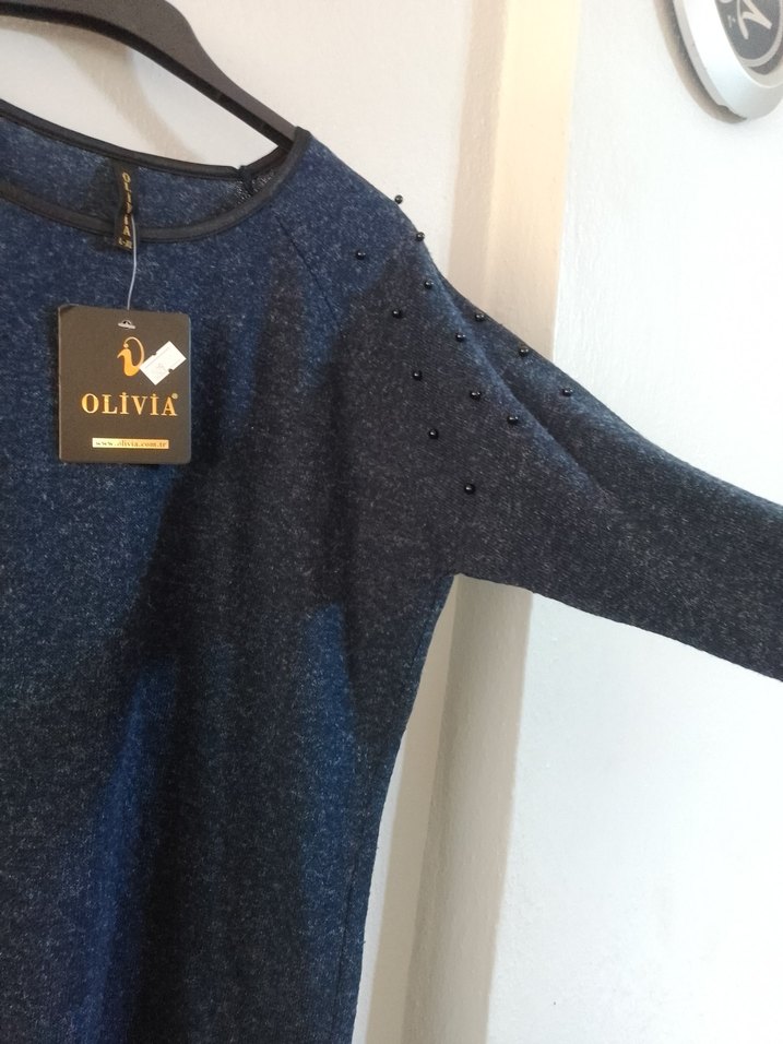 L/XL beden OLİVİA marka sıfır etiketli Kazak tunik/elbise - Görsel 3