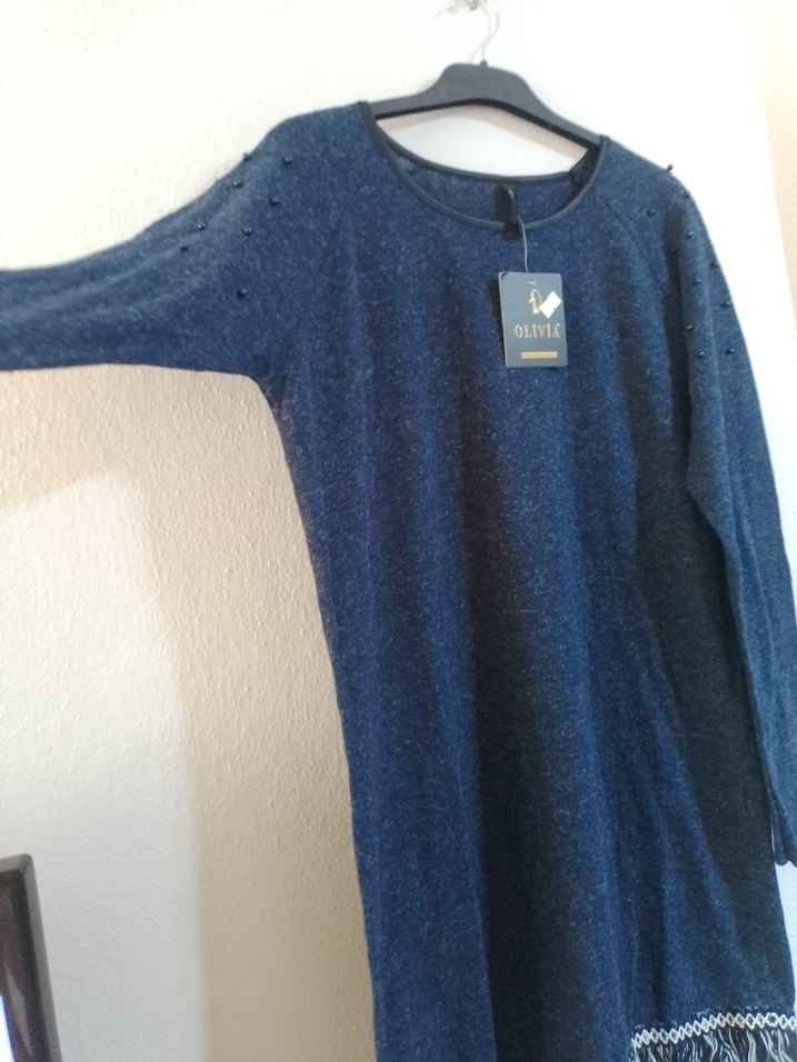 L/XL beden OLİVİA marka sıfır etiketli Kazak tunik/elbise - Görsel 2