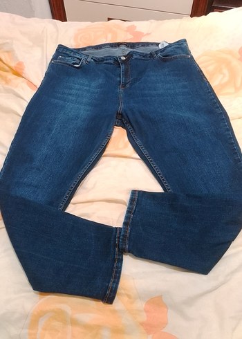 Full likralı lacivert kot pantolon - Görsel 3