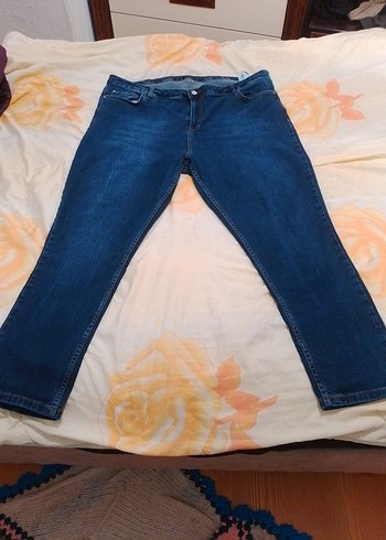 Full likralı lacivert kot pantolon - Görsel 2