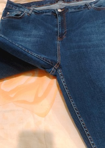 Full likralı lacivert kot pantolon - Görsel 4