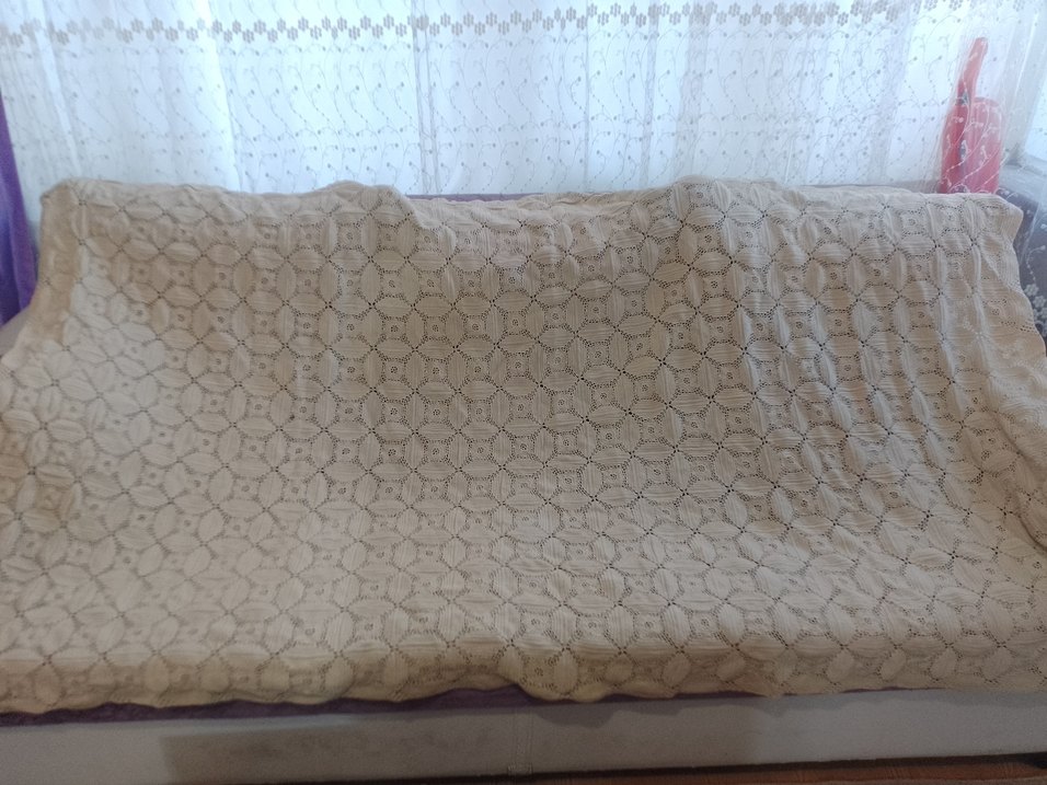 El emeği göz nuru dantel masa örtüsü - Görsel 3