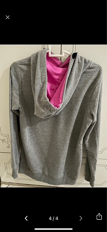 m Beden gri Renk Hummel kadın sweatshirt