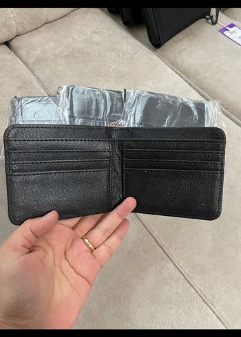 Siyah Desenli Erkek Cüzdanı - Görsel 2