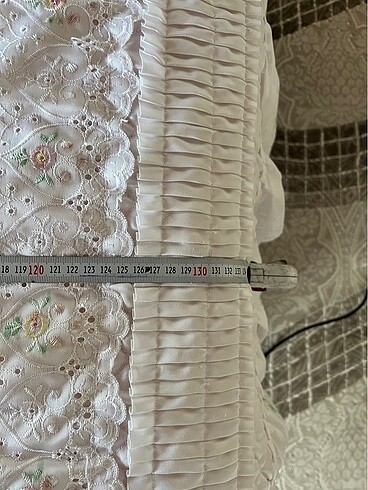  Beden beyaz Renk Yatak örtüsü 1.40cm yataklara göre