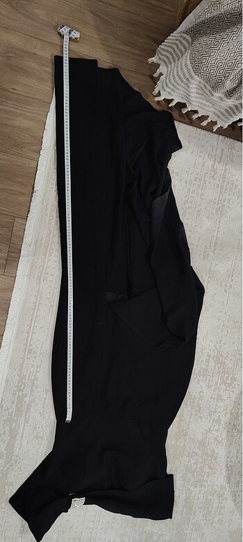 Siyah taşlı abiye - Görsel 9