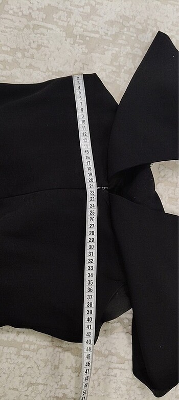 Siyah taşlı abiye - Görsel 8