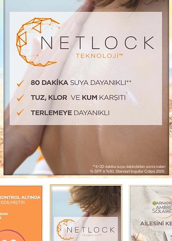 Garnier Ambre Solaire Kids Sensitive Güneş Koruyucu SPF 50+ - Görsel 5