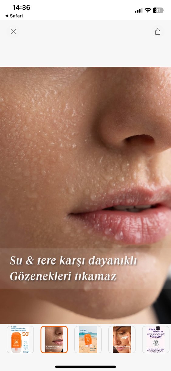 b-sun SPF 50+ Görünmez Güneş Koruyucu Süt - Görsel 2