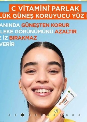 Garnier C Vitamini Parlak Yüz Kremi SPF50+ - Görsel 3