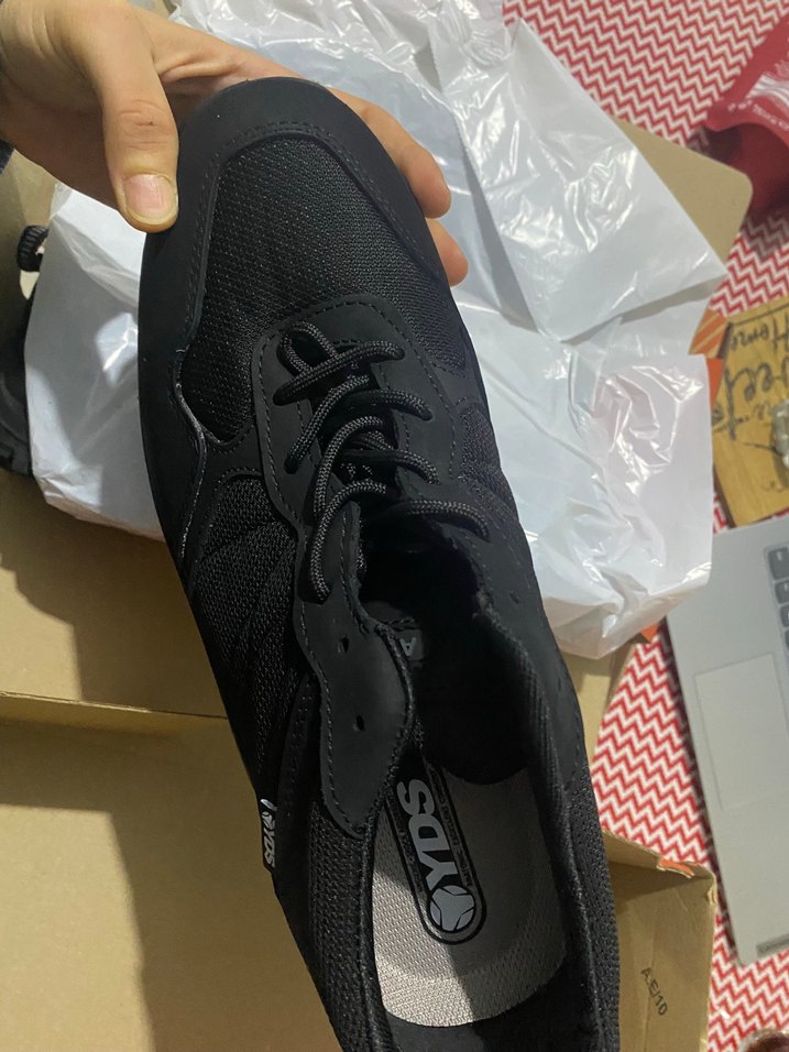 Siyah Bağcıklı Erkek Spor Ayakkabı - Görsel 2